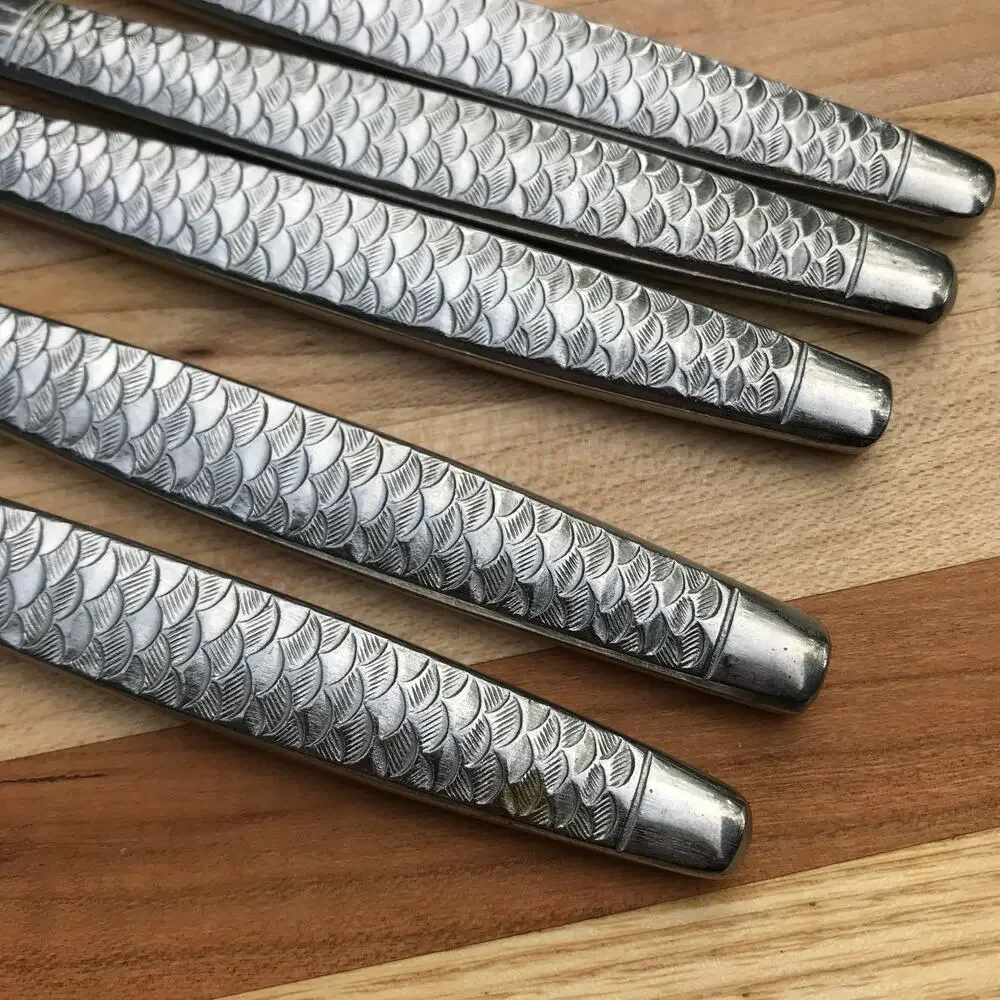 National Co Rare La Concha Solid Stainless Japan Flatware - 16 piece mixed set